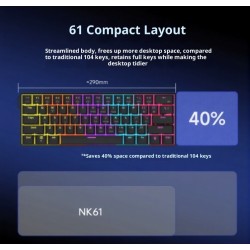 Ajazz NK61 Mechanical Keyboard