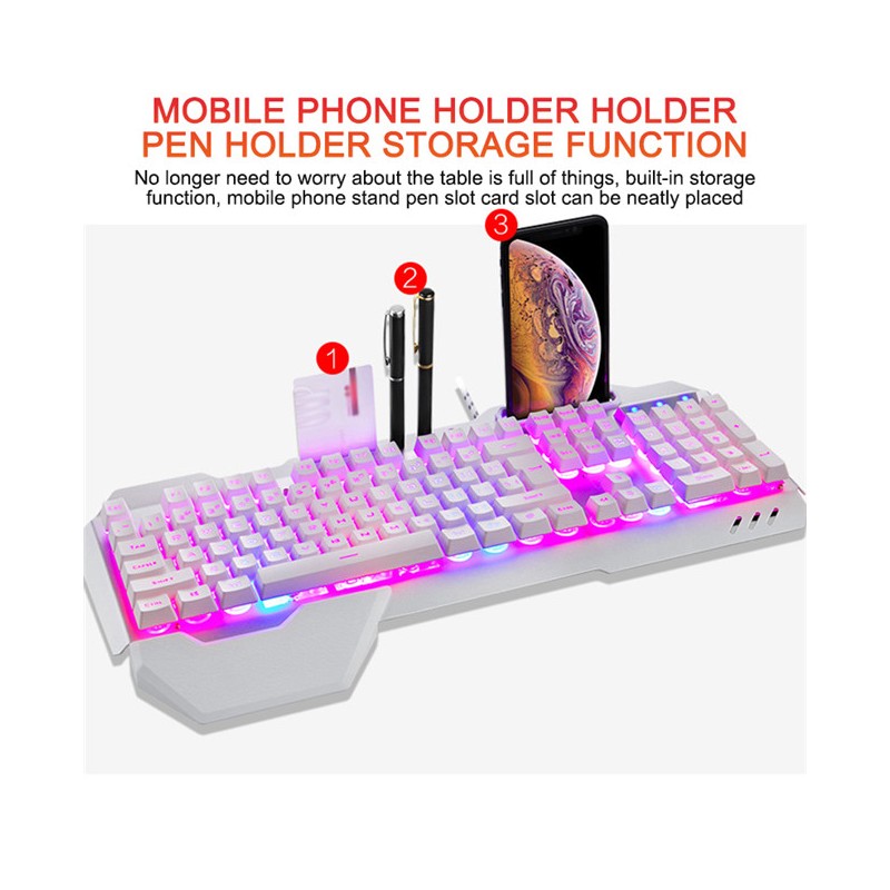 Gaming wired mechanical keyboard