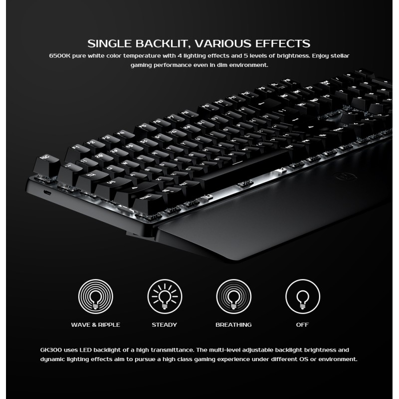 Dual mode mechanical keyboard
