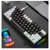 Plastic mechanical keyboard for games