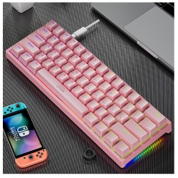 Plastic mechanical keyboard for games