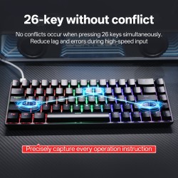KL61 Single-Mode Mechanical Keyboard