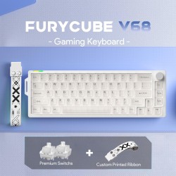 FURYCUBE V68 Wired Mechanical Keyboard