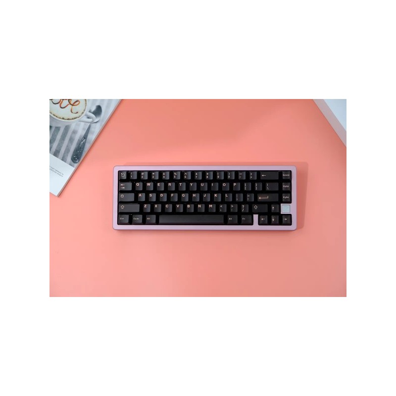 Black Gold Keycap Mechanical Keyboard